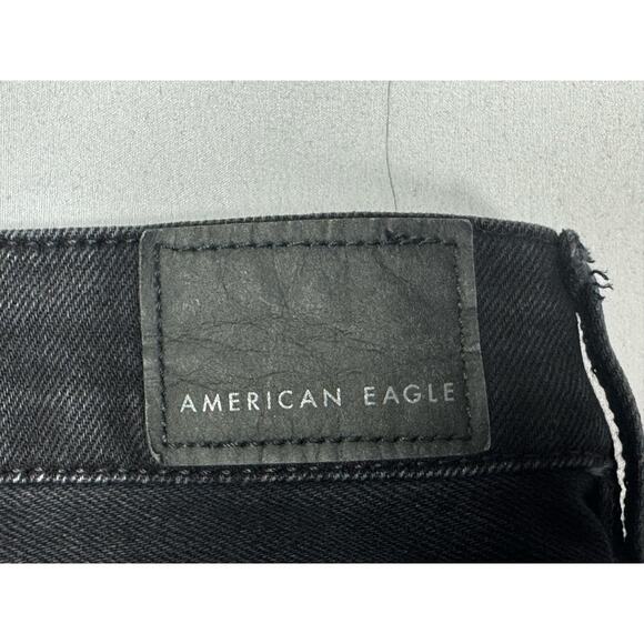 American Eagle Outfitters Charcoal Straight Leg Jeans - Picture 3 of 6
